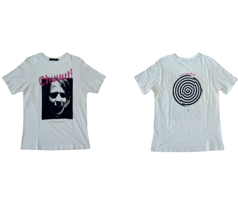 

Men's T-Shirts Fla undercover style 03ss phase t Takahashi shield Taiji whirlpool arch short sleeve T-shirt high street UC, White