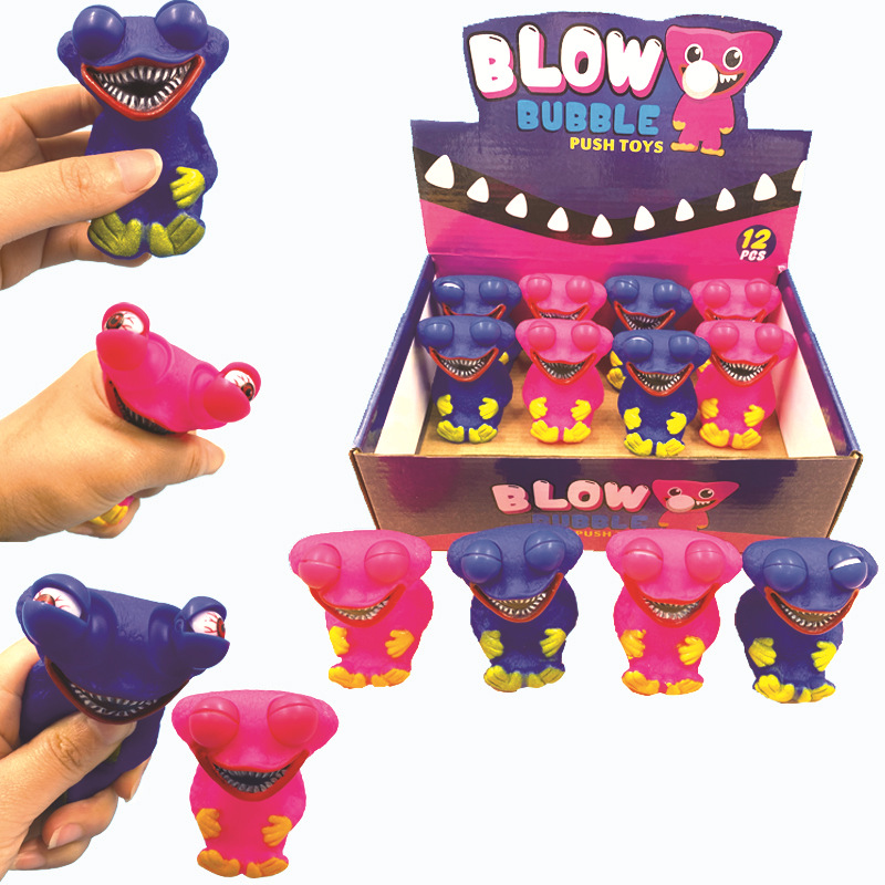 

Fidget Toys Hot Selling New Bobby Decompression Pop-up Doll Decompression Funny Vent Squeeze Pinch Music Manufacturer Direct Sales