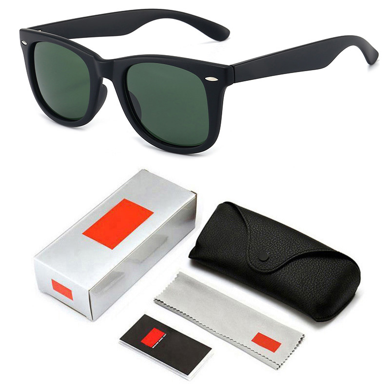 

Ray Sunglasses polarized Lenses Black Vintage Frame Eyewear Ban Sun Glasses Oculos De Sol With Box And Logo