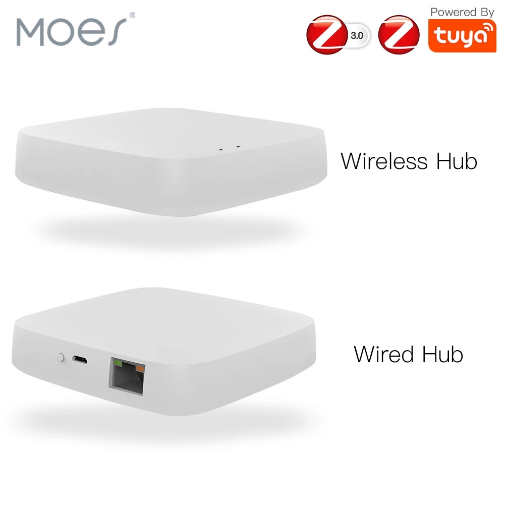 

Tuya ZigBee Gateway Hub Smart Home Bridge Life APP Wireless Remote Controller Works with Alexa Google Home
