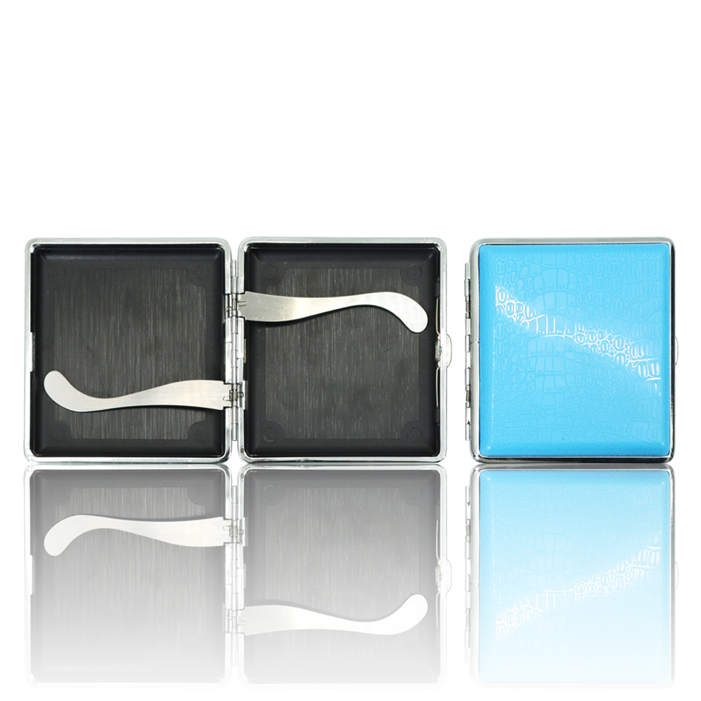 

Smoking Double Sided Cigarette Case Storage Box 98x94 MM for Men Smoke Accessory