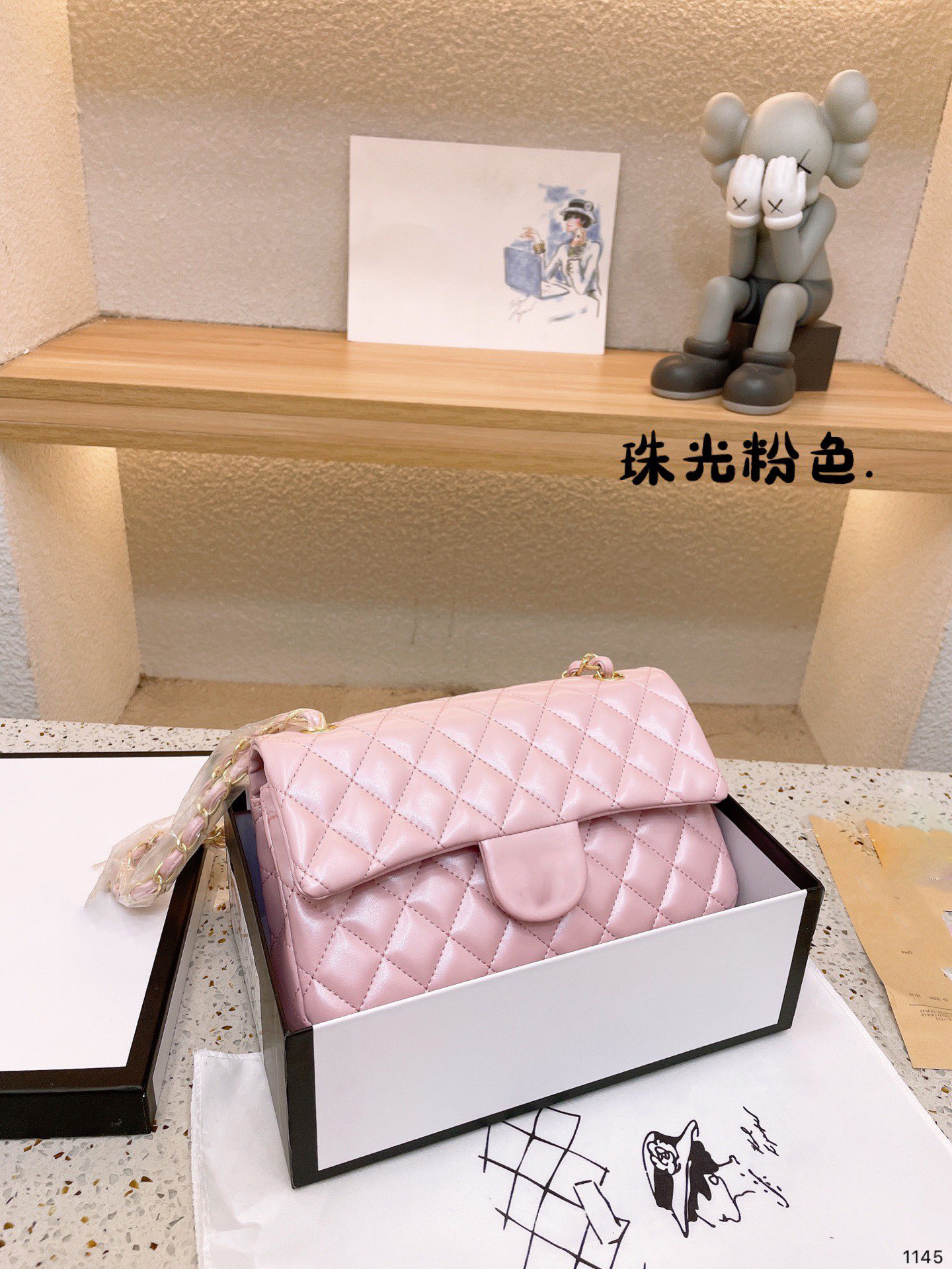 Designers shoulder bag luxurious tote purse handbag message bags cluth top quality Brand classic Genuine leather Crossbody Flap Gold Chain Gift B