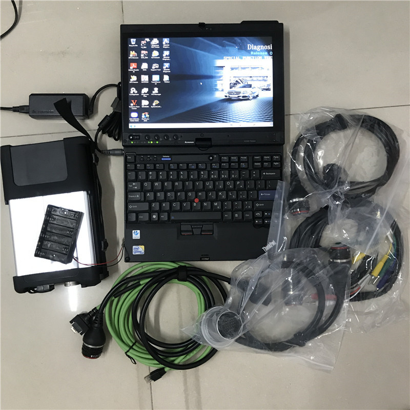 

MB Star C5 SD Connect WIFI Diagnostic Tool AND Laptop X200T Touch Screen Installed Software SSD HDD READY TO WORK