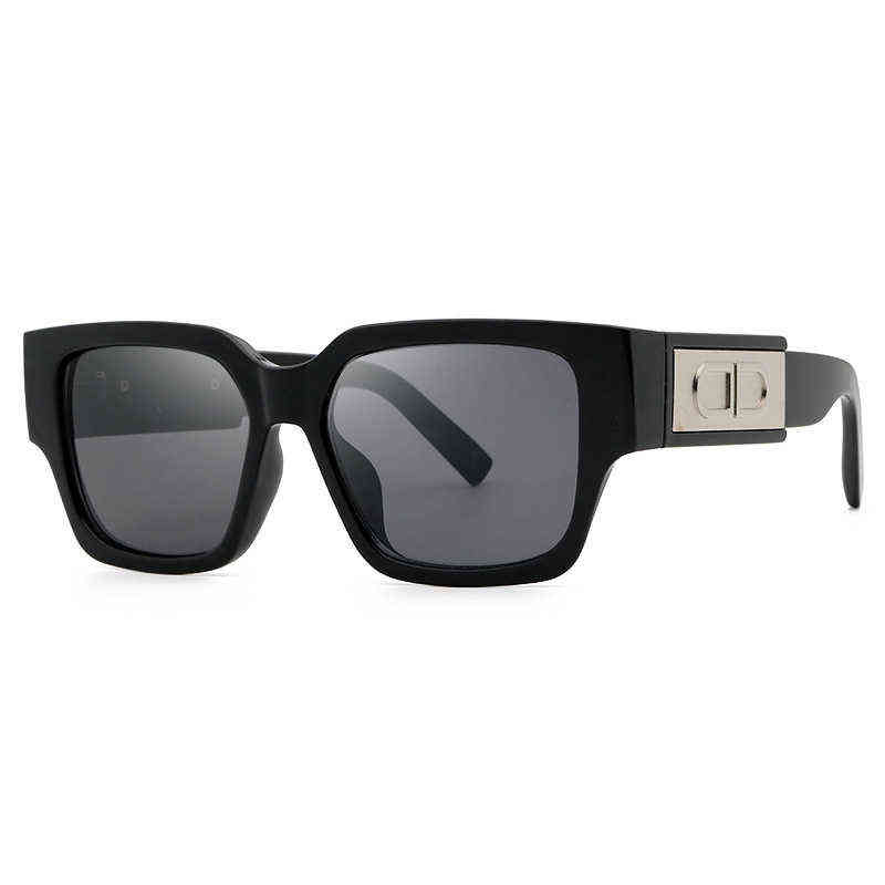 

Sun glass new fashion small frame square men's and women's sunglasses