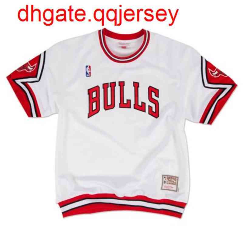 

High End Mitchell & Ness Men's White 1987-88 Top Shooting Shirt Throwbacks Vest Stitched Basketball Jerseys