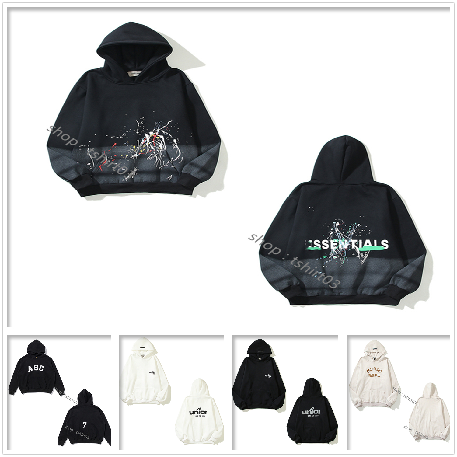 

Men reflective hoodies Tech Fleeces Hoodie women laser Sweatshirts three-dimensional silicone letters high street tide brand loose Season 7 Celebrity Style C04, 1pcs button