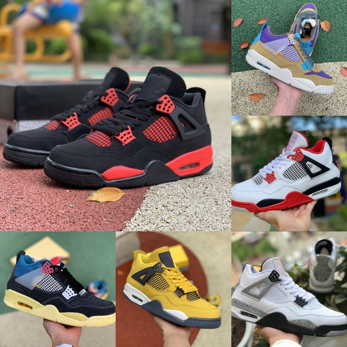 

Designer Infrared 4 4s Basketball Shoes Jumpman Mens Women University Blue Military Black Cement Cat Cream Sail White Oreo Bred Red Thunder Trainers Sneakers S15, Please contact us