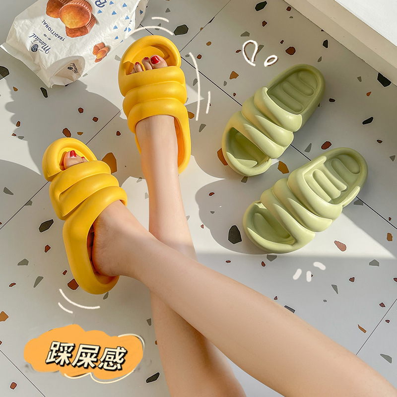 

HBP Women Slippers Designer Sandals COMFORT Leather Men Sandal Flat Luxury Platform Slipper Rubber Bottom Width Outsole Slide Shoes mens Newset 36-46, As picture