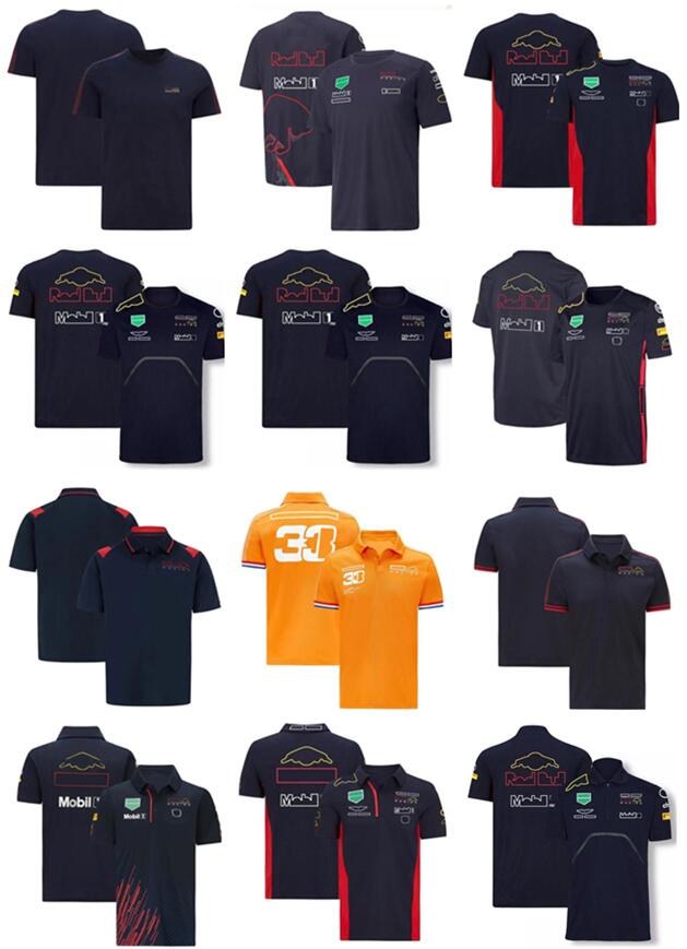 

F1 racing model clothing tide brand team 2021 Perez Verstappen cardigan POLO shirt polyester quick-drying motorcycle riding suit with the sa, 10