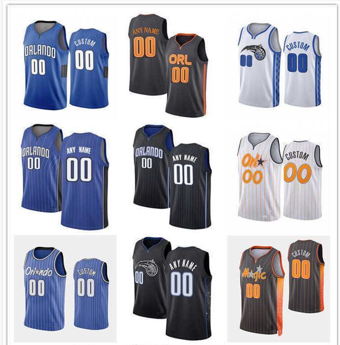 

75th Custom Men Women Youth Orlando''Magic''33 Robin Lopez 34 Wendell Carter Jr. 22 Franz Wagner 4 Jalen Suggs Basketball Jerseys, Color