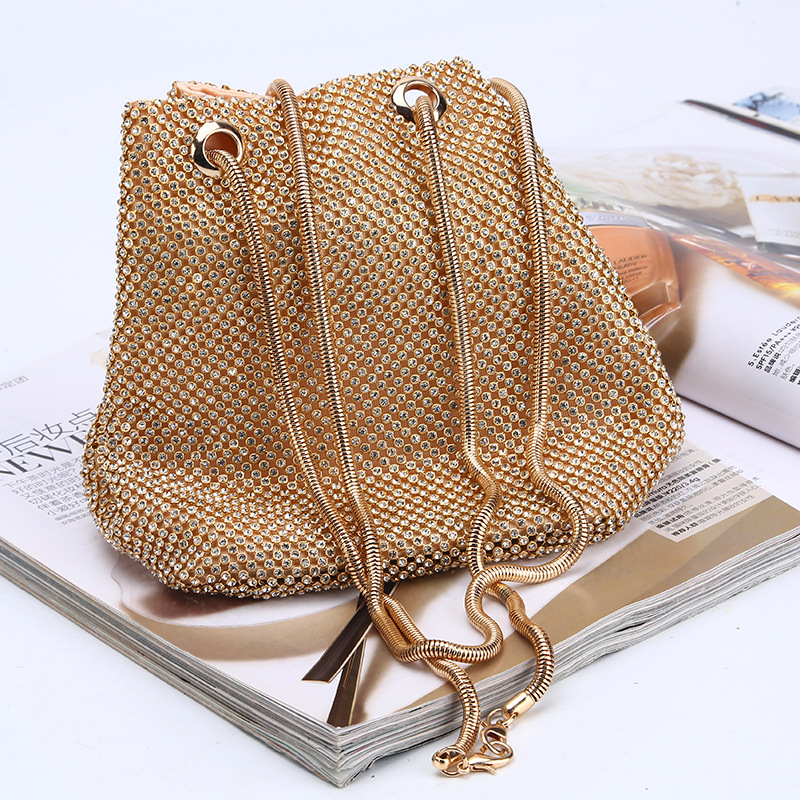 

Shoulder mini Bucket bags Luxurys designers High Quality Fashion womens CrossBody Handbags wallets ladies Clutch Diamond chain Bag purse 2022 Totes Handbag