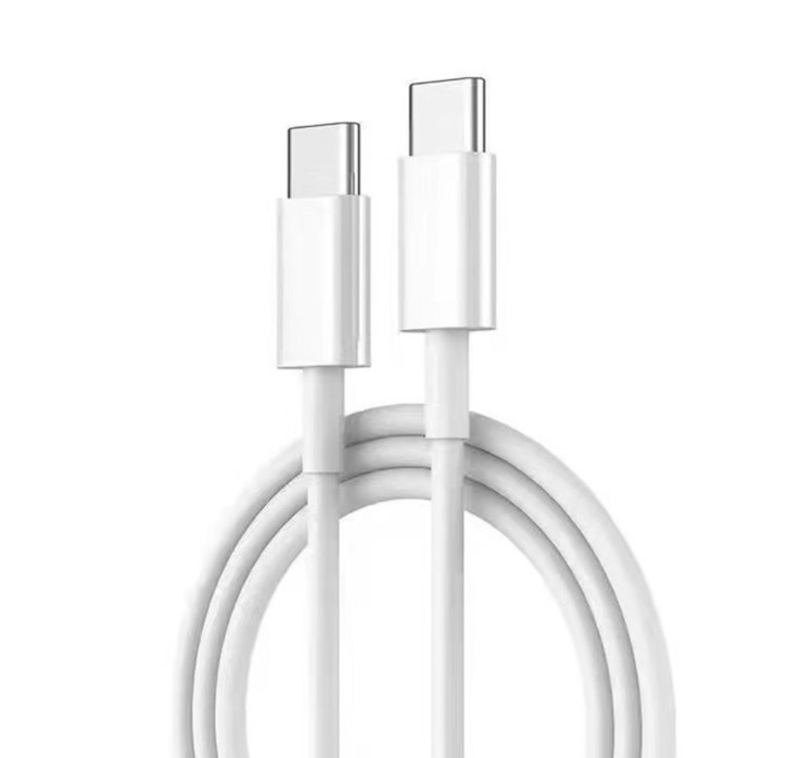 

USB TYPE C TO C Charger Cables Charging Data Sync Cord Lead 1M 2M 3FT 6FT, White