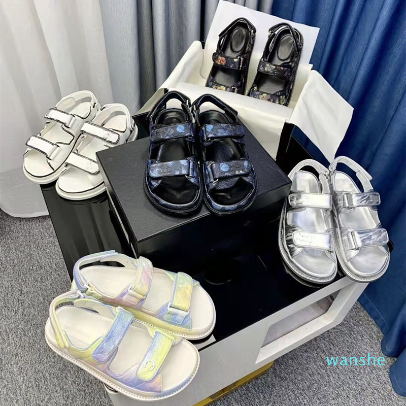 

Fashion-luxury designer dad sandal summer woman slide foam flip flop sandals, Black