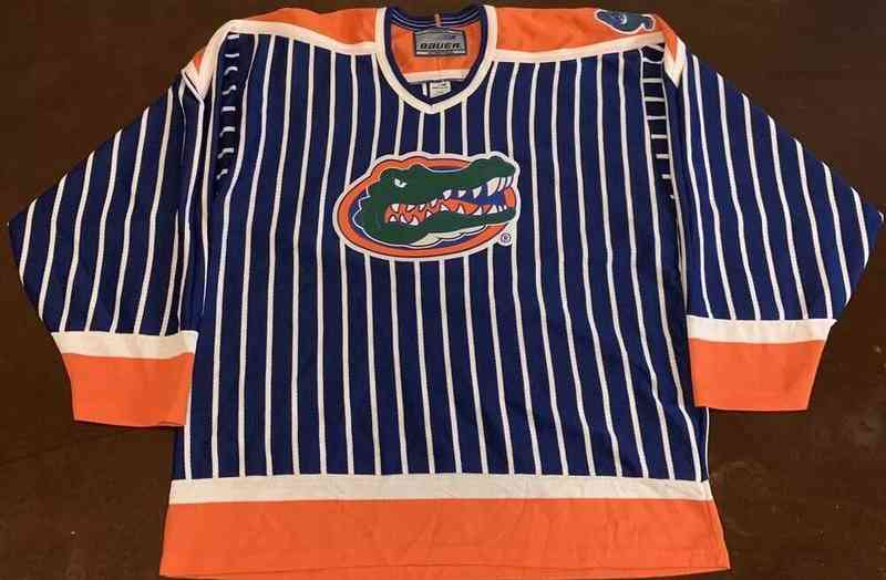 

Cheap Stitched Rare Vintage Bauer Florida Gators Hockey Jersey Mens Kids Throwback Jerseys, Same as picture