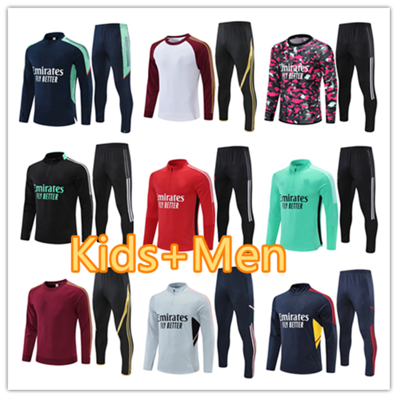 

men kids 2021 2022 soccer tracksuit jacket futbol Men Long sleeves Survetement sets Hommes Sportswear Adult training suits football tracksuits, 18