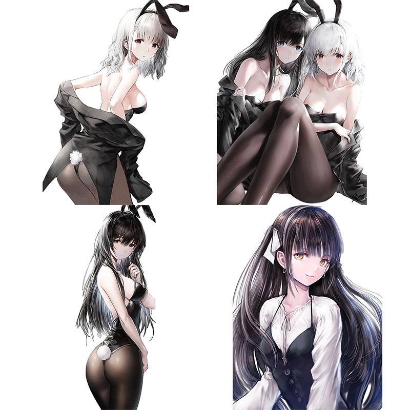 

Wall Stickers Three Ratels CA31 Girl Pvc Sticker For Car Bike Motorcycle Laptop Gabinete Gamer