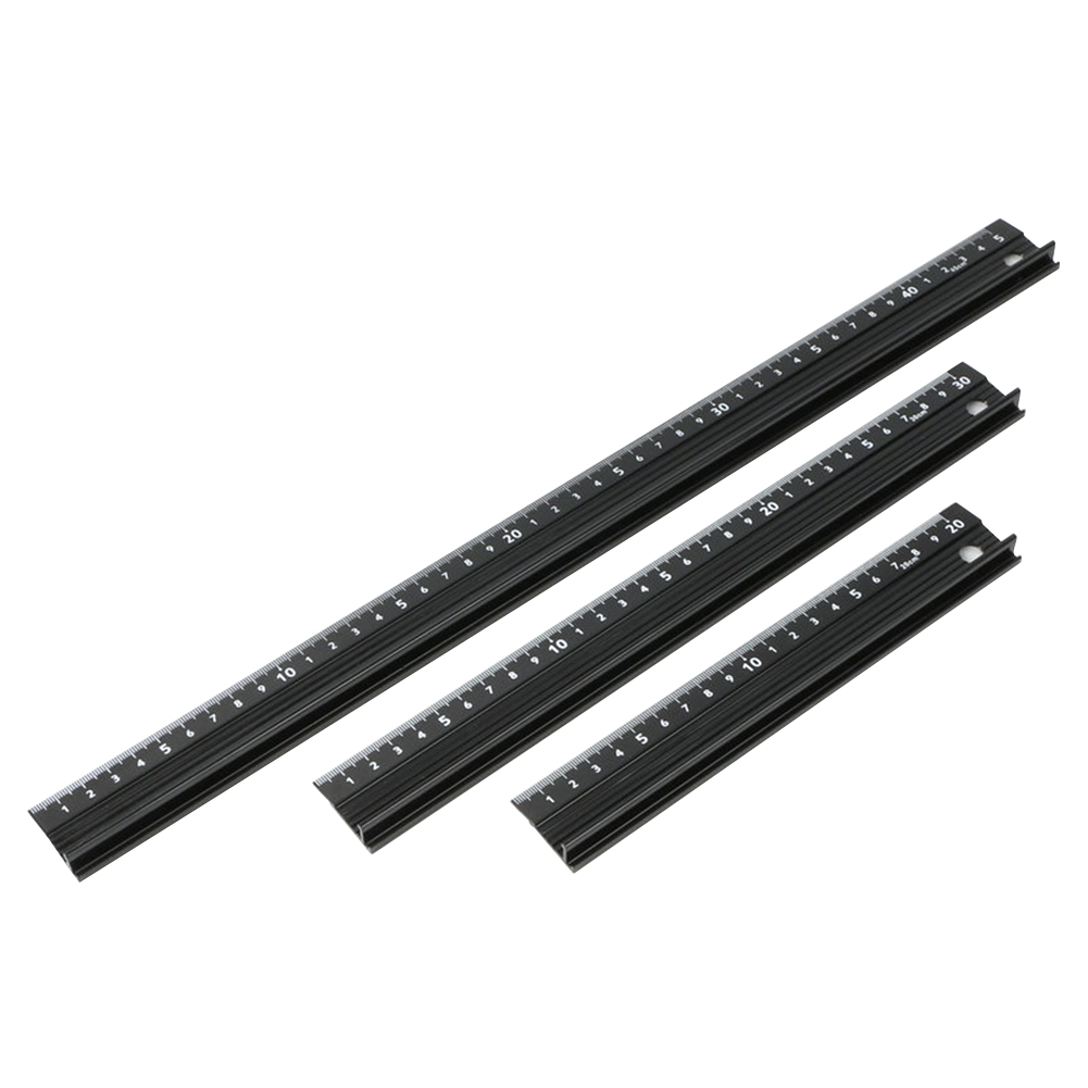 

Aluminum Alloy Anti Slip Laser Calibration Ruler Student Cutting Protection Drawing Tool School Office Supplies Straight Scale