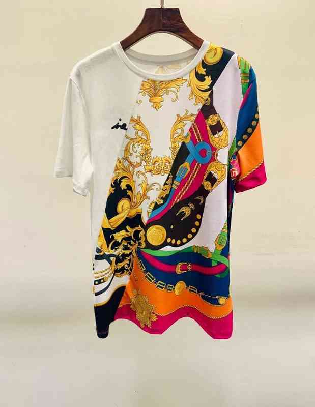 

Summer White Woman Graphics T-shirt Designer Luxury Women' Clothes Ebb9