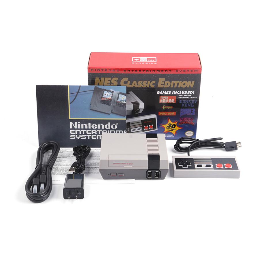 

WII Classic Game TV Video Handheld Console Entertainment System For 30 Edition Model NES Mini Games Player Consoles Device With Ha208e