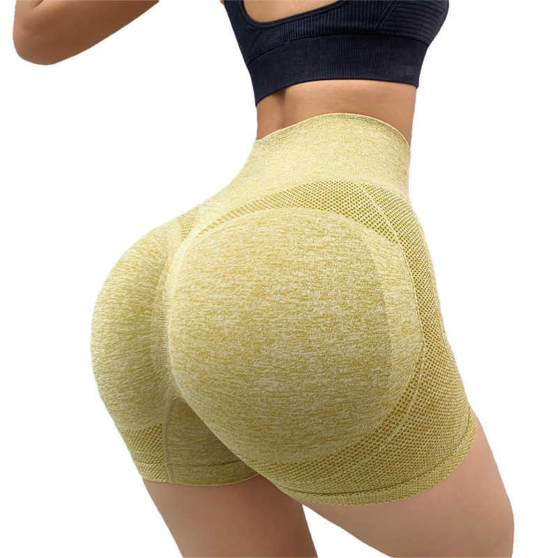 

New Arrival Women Workout Shorts High Waist Yoga Shorts Yoga Pants Gym Yoga Shorts For Women, Green
