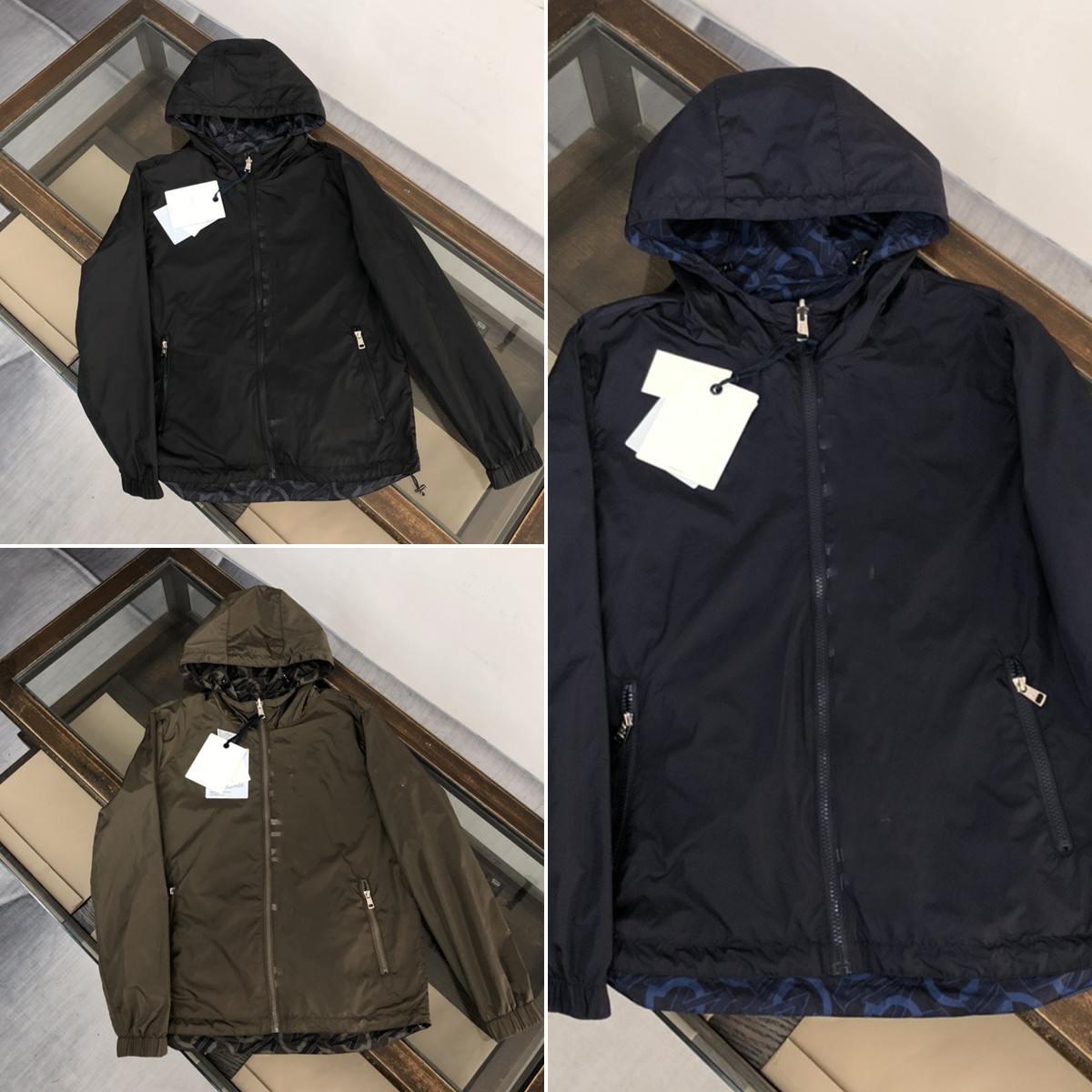 Luxury Designers Jacket Parka Men&#039;s Set Reversible Hoodies Waterproof Breathable Outdoors Coats Ski Hiking Windproof Winter Outwear Multi-fu-image-775040742