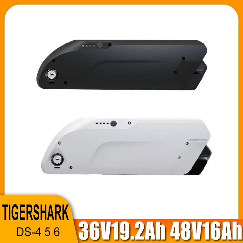 

48v Li-ion battery for ebike Tigershark 36v 19.2Ah A grade 18650 Cells 48v 16ah 12.8Ah bateriaelectrica para bicicleta