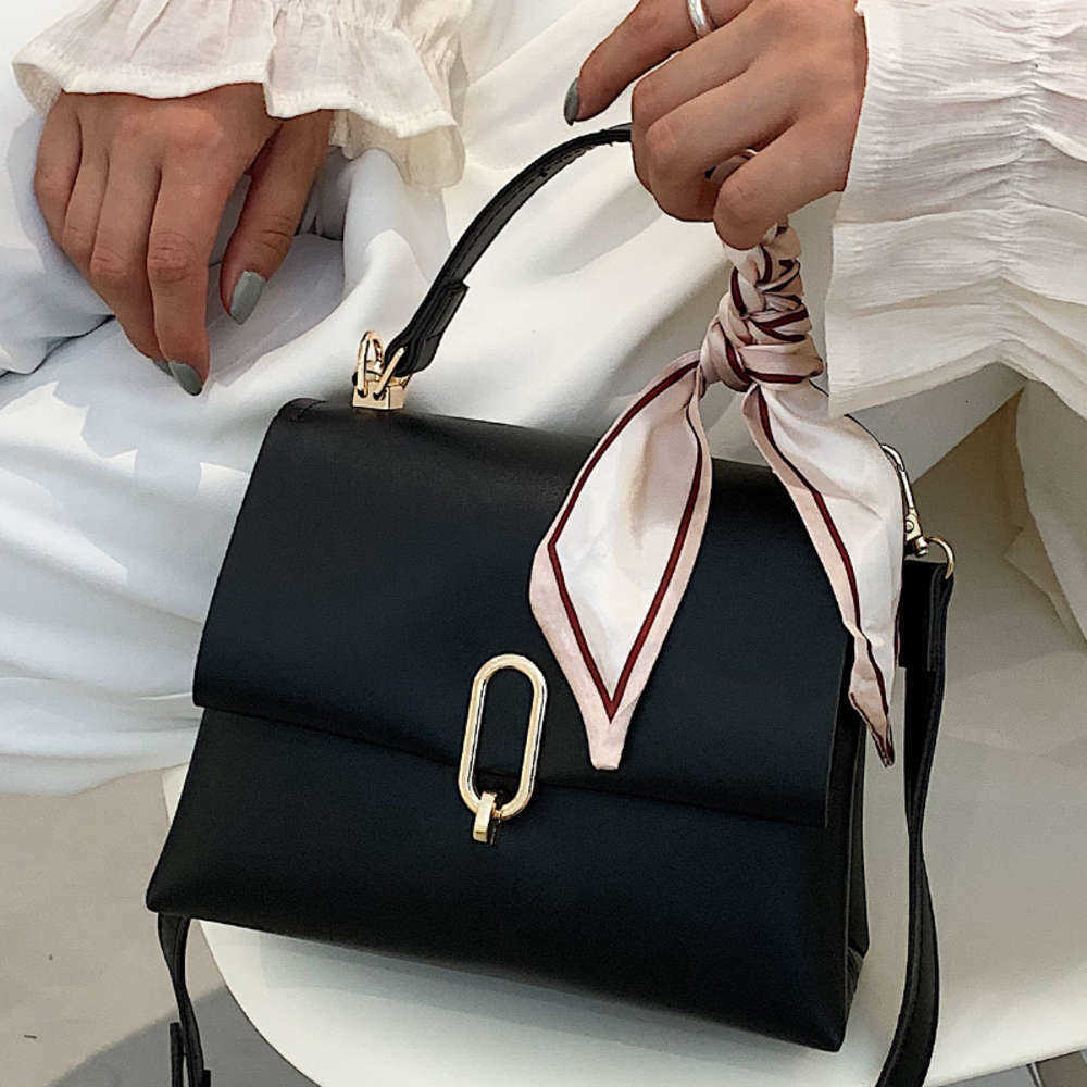 

Satchel Bag Women Cross-body Big Size Tote Pu Leather Handbag Flap Design Top Handle Female Bolso, Black handbag