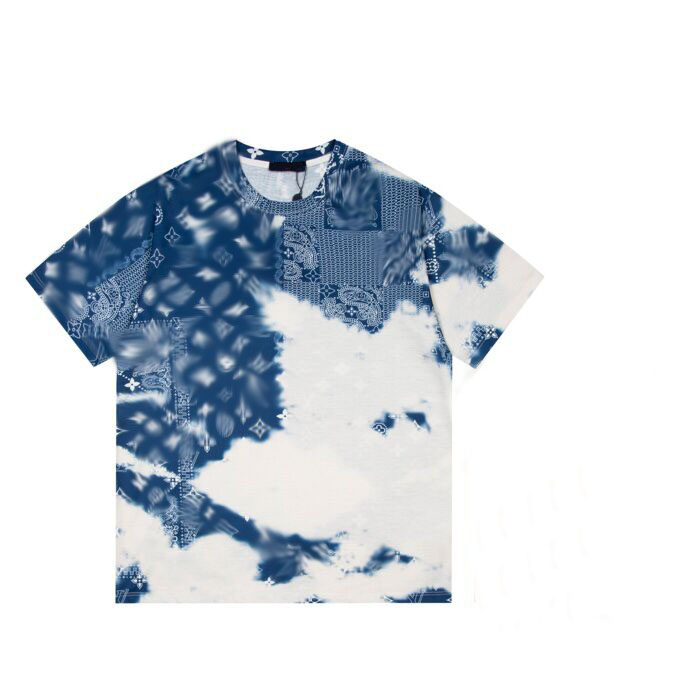

2022ss Trendy Fashion Printed T-Shirt Premium Quality Classic Loose os Version T-Shirt Men's Women's All-match Tops Short Sleeves v4444