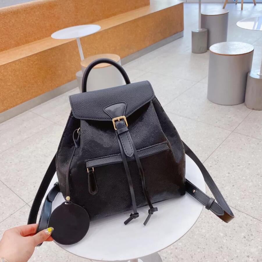 

Top Handbags Women 2022 Genuine Leather Shoulder Bags Vintage Designers Embossing Backpack Female Shoulder Bag, Other