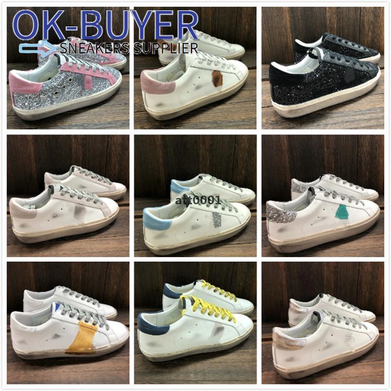 

Italy Brand Hi Star Sneakers Shoe Classic Double height Bottom Do-old Dirty luxury Designer Man Women Shoes Sneaker''Golden''Gooses'' zze, Star29