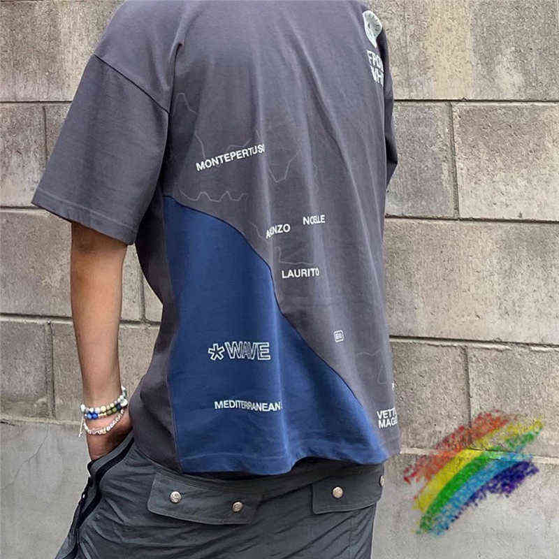 

Patchwork Archive Root T-shirts Men Women High Quality Top Tee T-shirtT220721