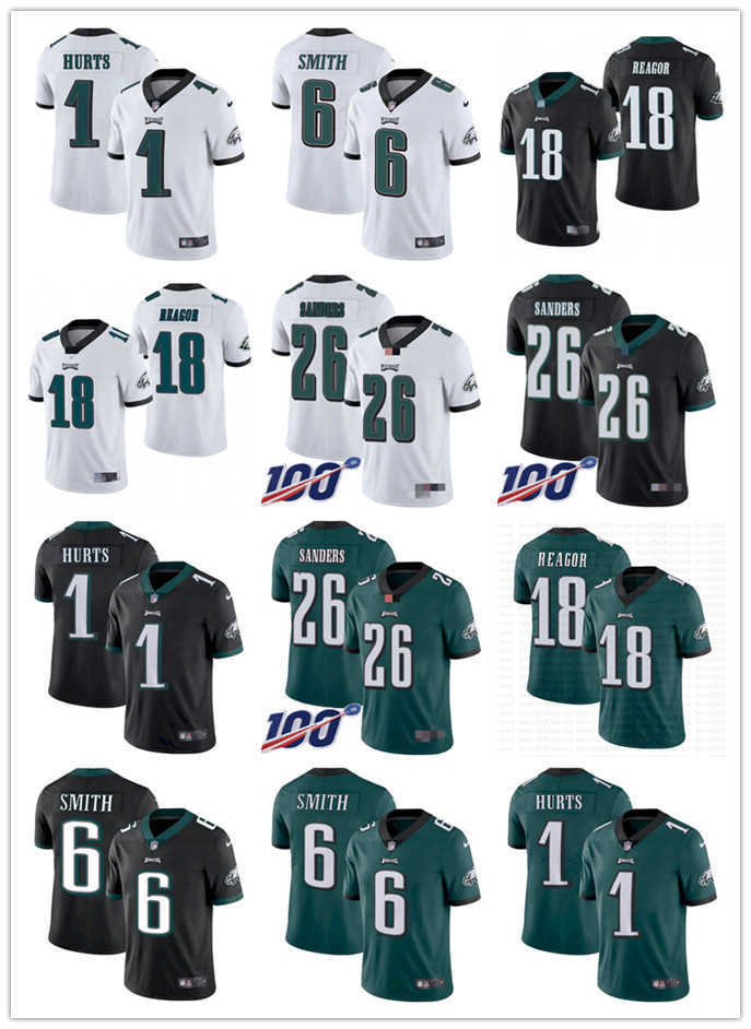 

Philadelphia''Eagles''20 Brian Dawkins 6 DeVonta Smith 1 Jalen Hurts 62 Jason Kelce 26 Miles Sanders 91 Fletcher Cox 11 AJ Brown Football Jersey, Colour