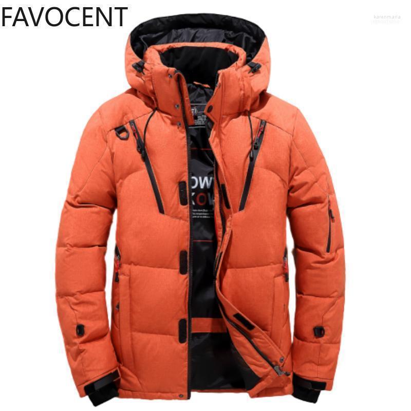 

Men's Down & Parkas Jacket Short Outdoor Winter Coat Explosion Models Casual Warm Fashion Thickening1 Kare22, Orange