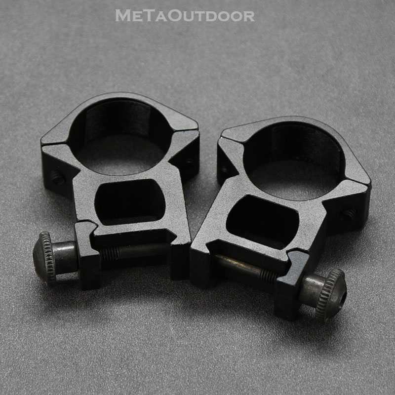 

Rifle Scope 1 Inch Tube Ring Weaver Picatinny Mount 2 pcs M8907, Option