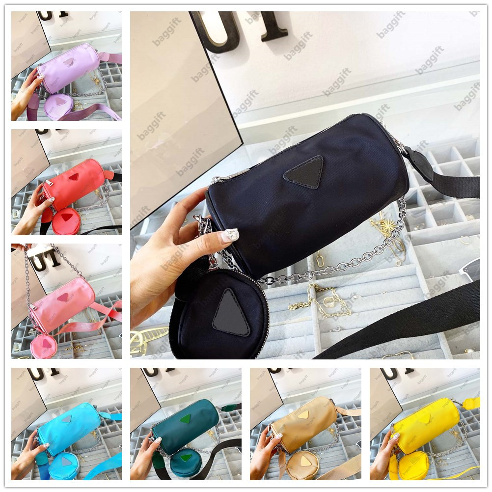 

Papillon BB Re-Edition 2005 Mini Re-Nylon Bags Multi color Baguette handbag Round coin purse Chain Shoulder Crossbody Wallets Drum designer Lady Duffle Barrel Totes, No bag;for balance fees