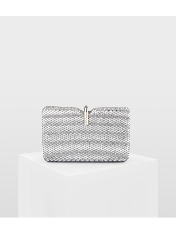 

Evening Bags Silver Green Pink Red Champagne Gold Black Blue Colorful Diamond Women Party Purse Crystal Lady Wedding Clutch Bag Handbag Prom, Color same picture