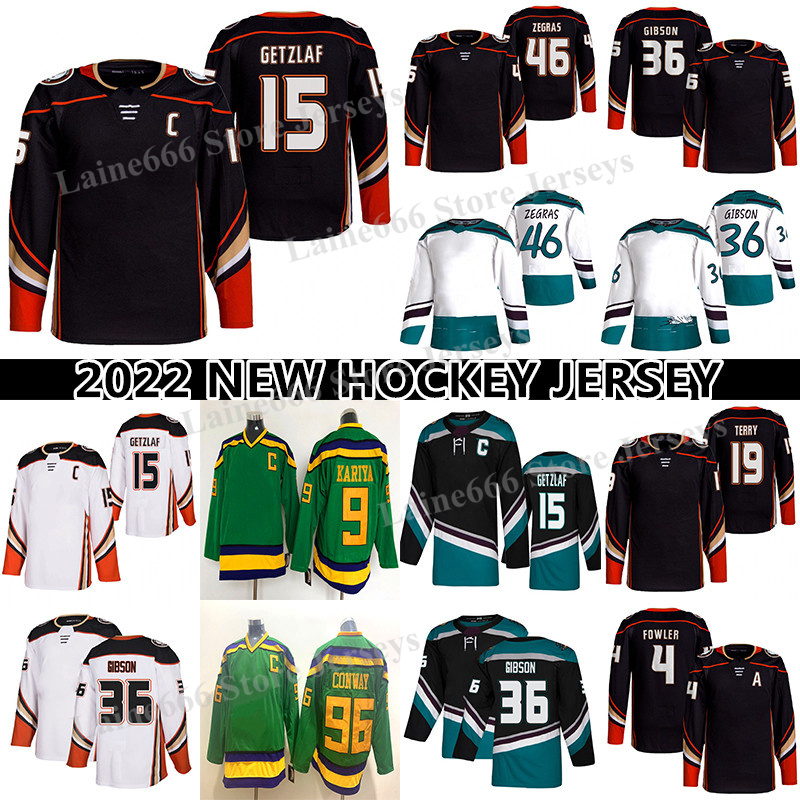

15 Ryan Getzlaf Reverse Retro Jersey 46 Trevor Zegras 33 Jakob Silfverberg 4 Cam Fowler 36 John Gibson 19 Troy Terry 9 Paul Kariya Throwback Hockey Jerseys, Black