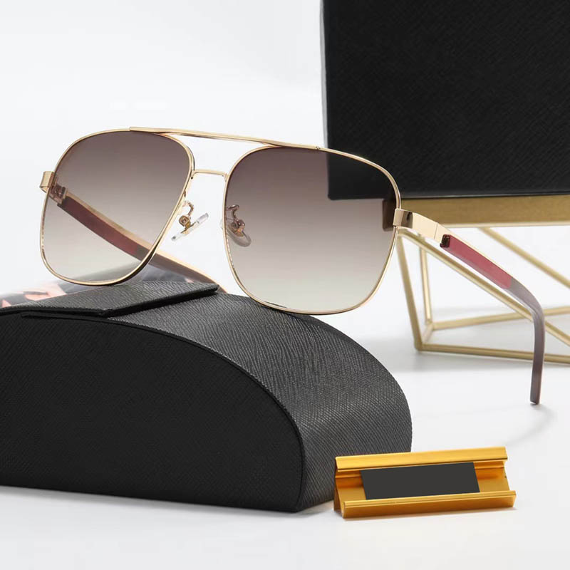 

Designer Sunglasses Summer Goggle Glasses for Men Women Square Frame Fashion Sunglasses Uv400 4 Colors