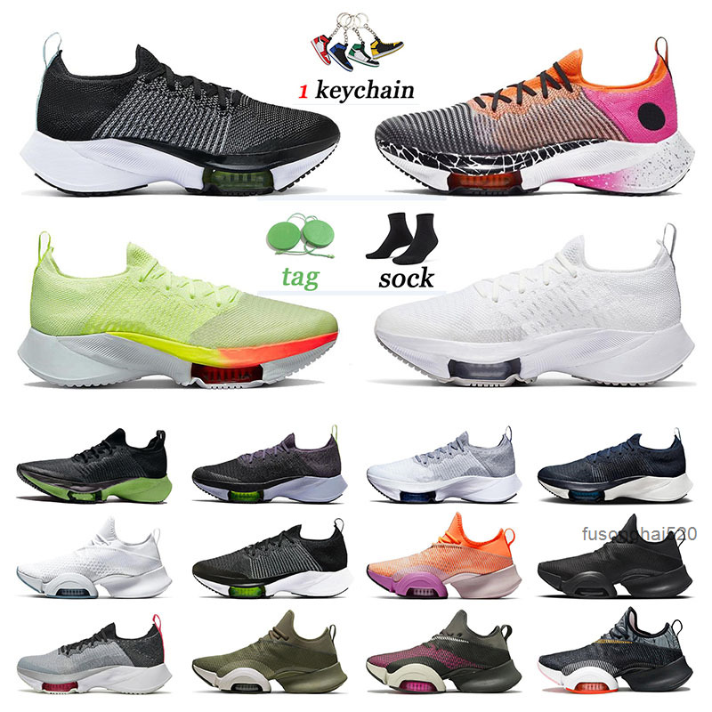 

2022 Fashion Zoom Tempo NEXT% Fly knit Running Shoes Red White Black Women Mens Jogging Sports Trainers Zoomx SuperRep Barely Rose Guava Ice, B10 black 36-45