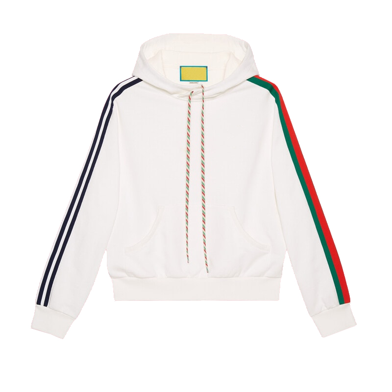Sweat-shirt de concepteur pour hommes Sweat-shirts Sweatchhirts Sweat Sweat-Sweat Green White Green Hoodies à manches longues pour hommes avec de