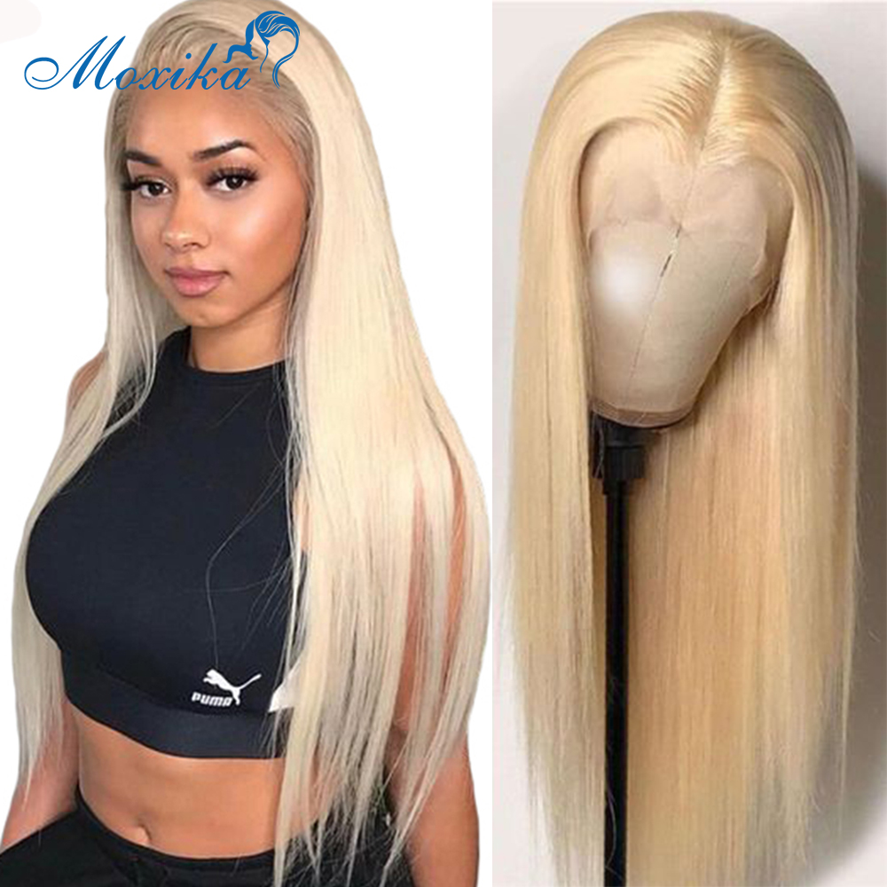 

LX Brand 613 Lace Front Wig Straight Human Hair Wigs 30 Inch Lace Front Wig Hd Lace Frontal Wig 150 Blonde Front Humanfact, #613