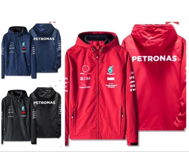 

F1 formula one zipper sweater new hooded sweatshirt spot sale