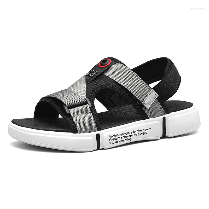 

Sandals Trekking Sandel Masculina Casa Sandals-men Da 2022 Sandalen Men Roman Ete De Hombre Para Masculino For Sandale Slide RasteiraSandals, Black