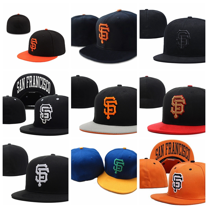 

15 styles Giants SF letter Baseball caps Gorras Mens Casquette Bone Fashion Hip Hop For Women Fitted Hats