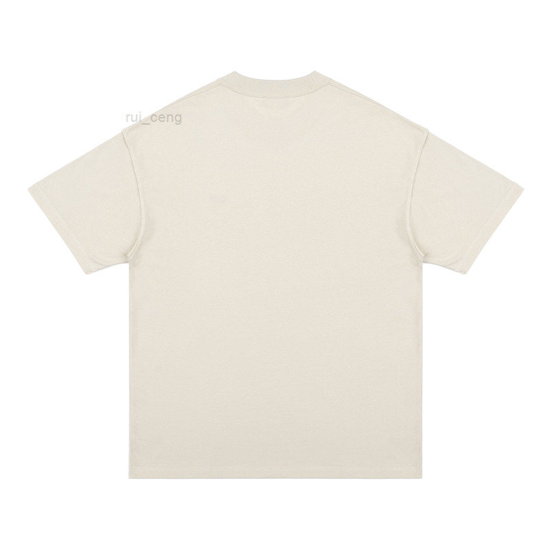 

Simple Embroidery 2022 T-shirt High Quality 1 Short-Sleeved Thicken Plus Velvet T-shirt