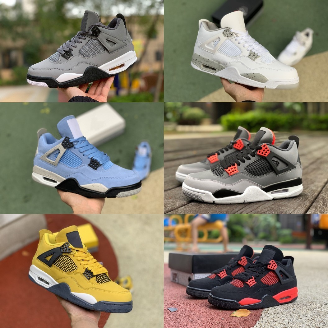 

Designer Military Black 4 4s Casual Basketball Shoes Jumpman Zen Master Union Taupe Haze University Blue Mens Women Cement Cat Cream Sail White Oreo Infrared F11, Please contact us