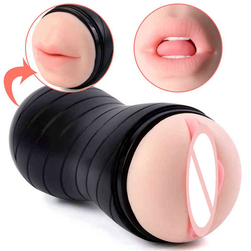 

Couple Head Hole Snail Cup Suppli Training Toy New Fully Adult for Men