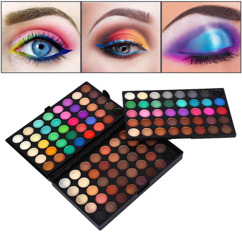 

Eye Shadow Color Eyeshadow Palette Make-up Pearly Matte Earth Mini Waterproof Sweatproof Shimmer Cosmestics PlaletteEye, 120 colors