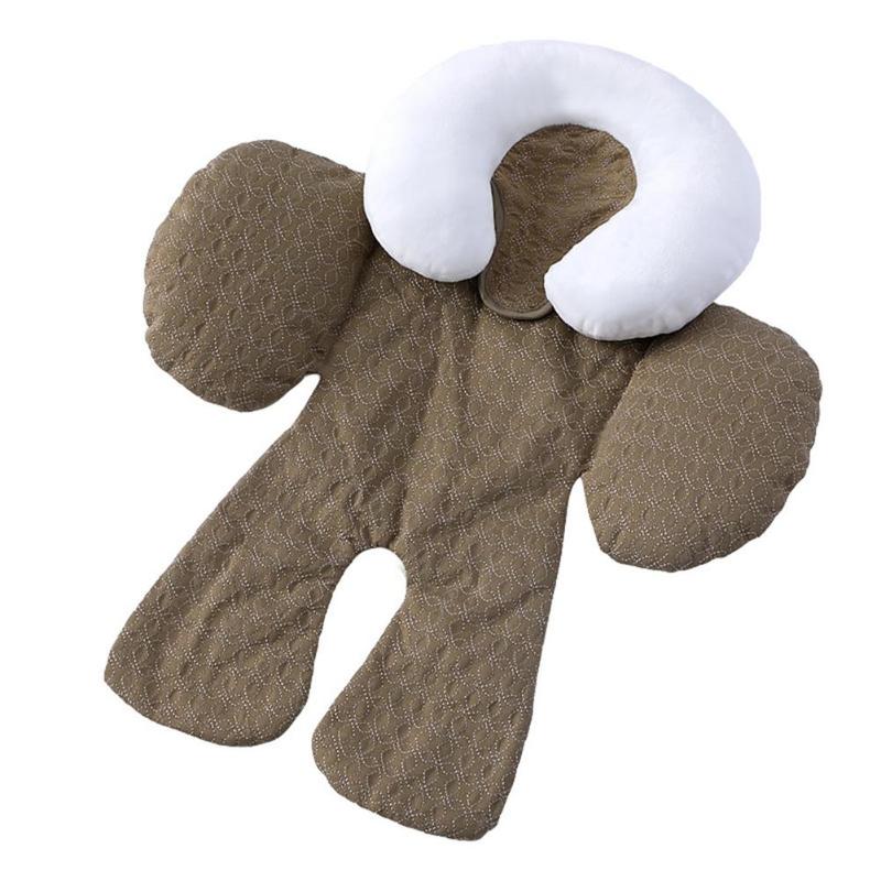 

Stroller Parts & Accessories Double-sided Baby Car Seat Cushion Washable Head And Body Support Pillow For Seats Strollers Breathable Cu