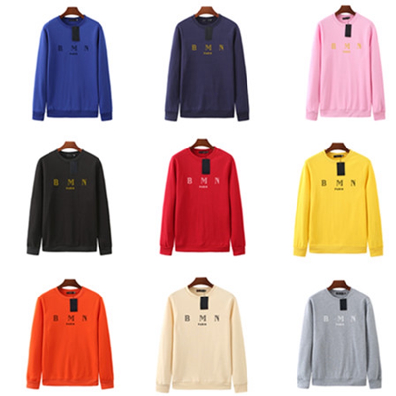 

2022SS BALMA Newest Hoodie Designer Hoodies Men Women Pullover Loose Fit Long Sleeve Mens Round Neck Sweaters, V010